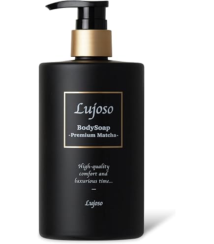 Lujosoリッチフレグランスボディソープ イランイラン、クリーミー泡
